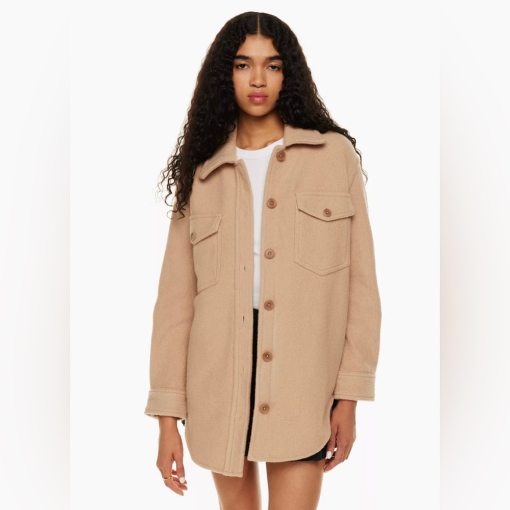 Aritzia Wilfred Free The Ganna™ Shirt Jacket XS Chasm